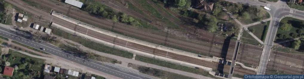 Zdjęcie satelitarne Bydgoszcz Bielawy train station