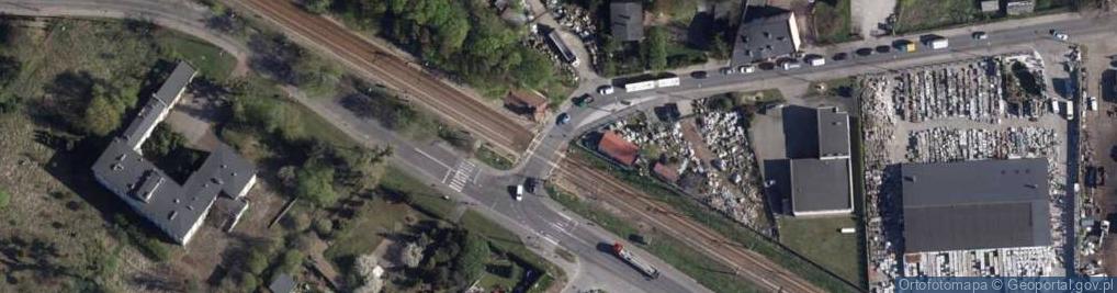 Zdjęcie satelitarne Bydgoszcz Fordon train station