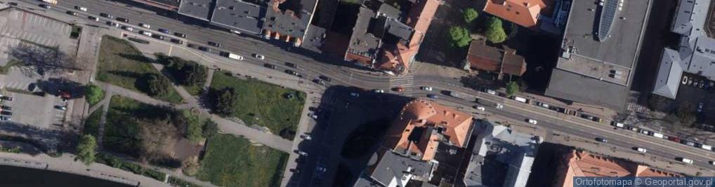 Zdjęcie satelitarne Bydgoszcz Kamienica Focha 2