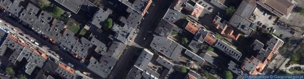 Zdjęcie satelitarne Bydgoszcz Kaplica ss Klarysek Gdańska 56 detal