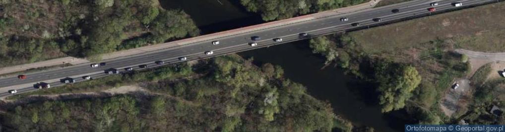 Zdjęcie satelitarne Bydgoszcz Most W Hypszera