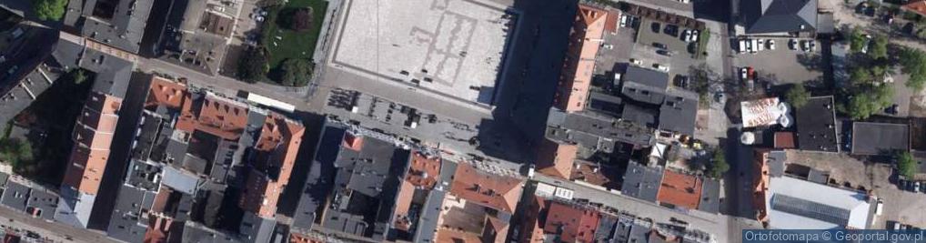 Zdjęcie satelitarne Bydgoszcz panorama rynku