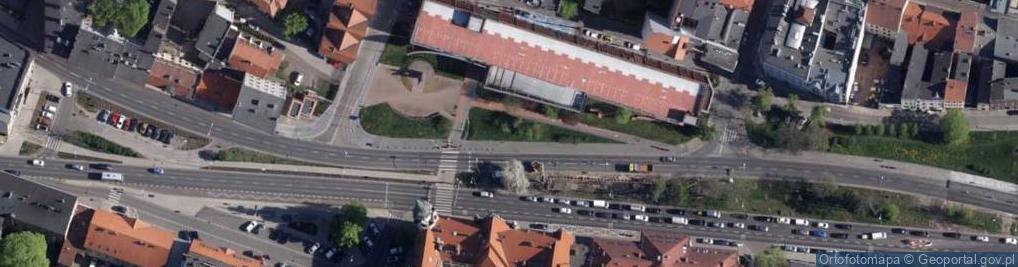Zdjęcie satelitarne Bydgoszcz Sąd 1