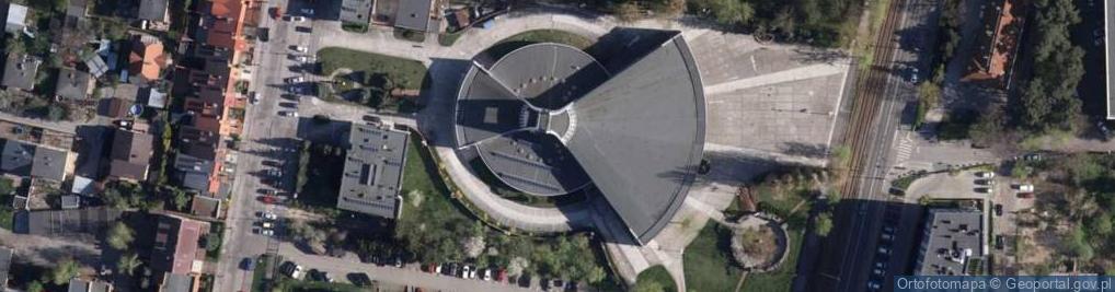 Zdjęcie satelitarne Bydgoszcz Sanktuarium Nowych Męczenników 1