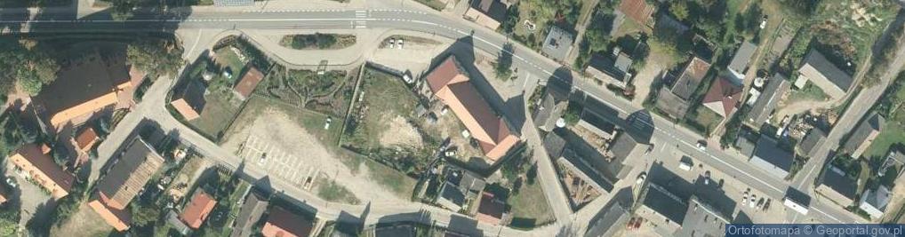Zdjęcie satelitarne Byslaw church