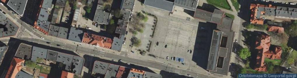Zdjęcie satelitarne Bytom - Muzeum Górnośląskie 02