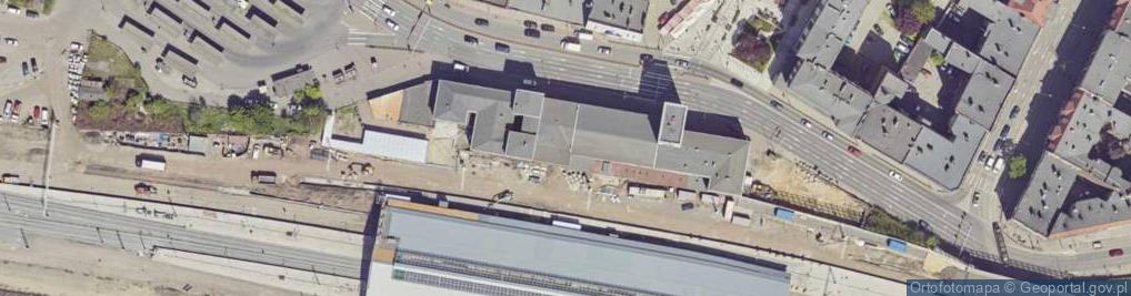 Zdjęcie satelitarne Bytom peron I