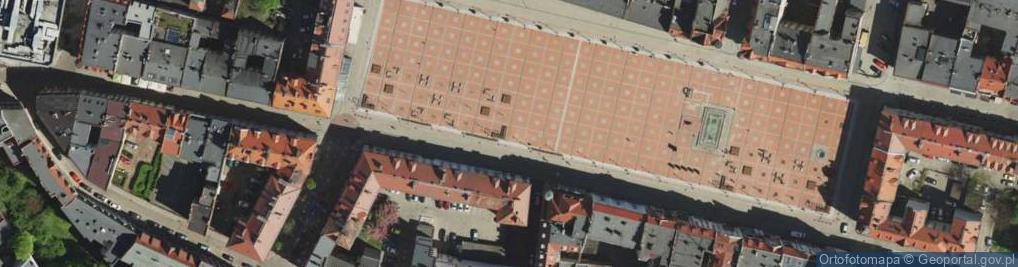 Zdjęcie satelitarne Bytom - Rynek