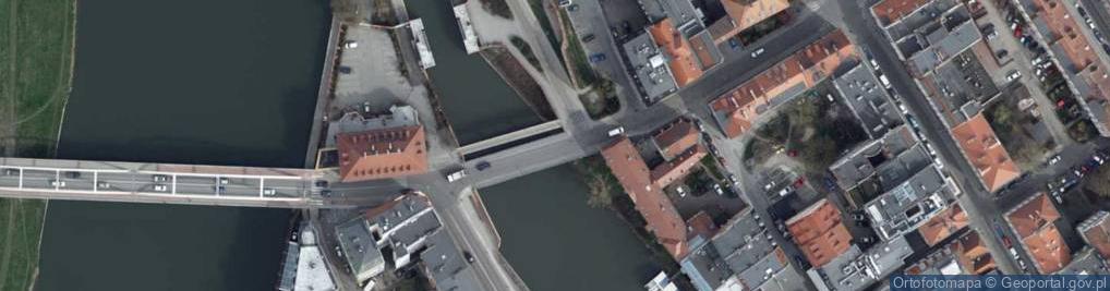 Zdjęcie satelitarne Canal lock in Oppeln1