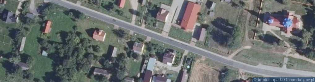 Zdjęcie satelitarne Cerkiew św. Jakuba w Łosince wnętrze 3