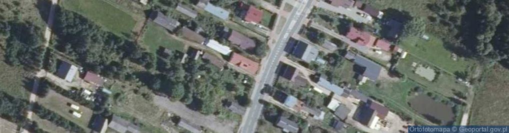 Zdjęcie satelitarne Cerkiew w Dubinach frint side 2