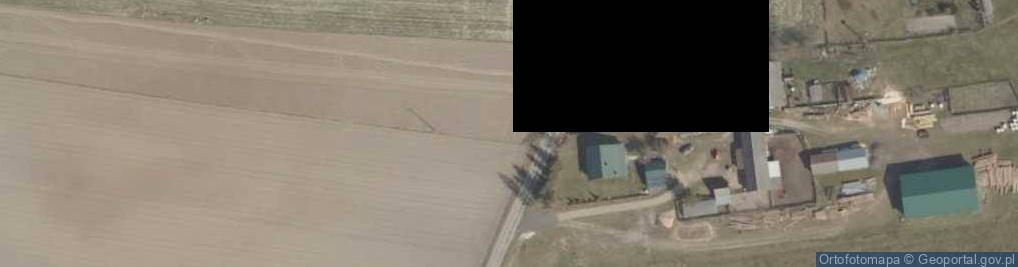 Zdjęcie satelitarne Cerkiew w Sakach front view
