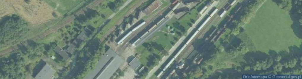 Zdjęcie satelitarne Chabowka skansen 1p