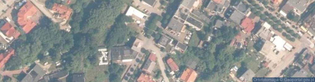 Zdjęcie satelitarne ChatkaRybackaJastarnia