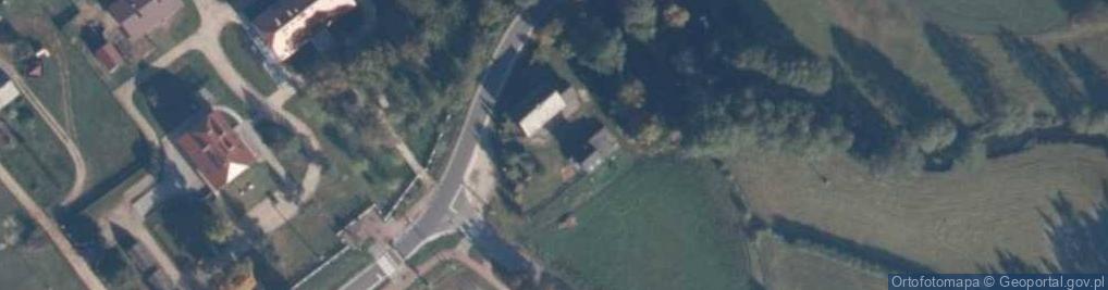 Zdjęcie satelitarne Chociński Młyn budynek 04.07.10 p