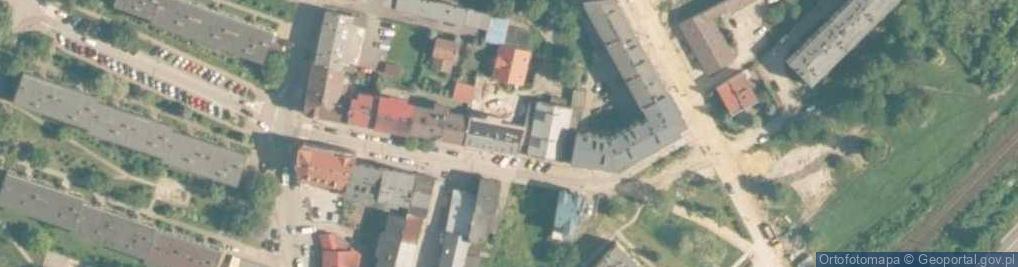 Zdjęcie satelitarne Chrzanów synagogue 3 maja 04