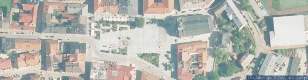 Zdjęcie satelitarne Chrzcielnica z chrztu Jana Pawła II