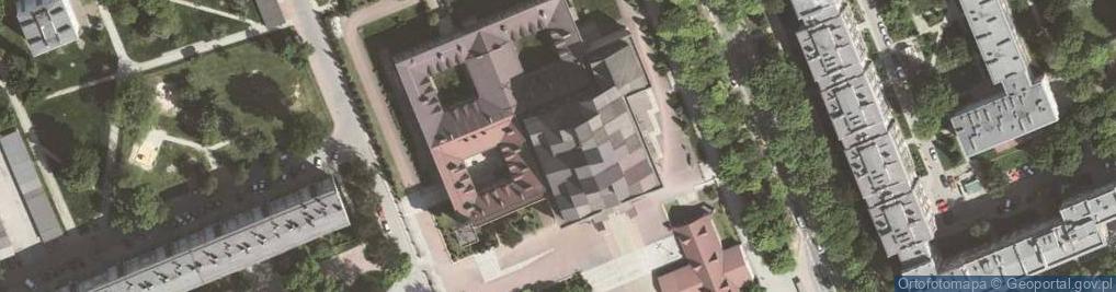 Zdjęcie satelitarne Church of Our Lady of Czestochowa, 7 os. Szklane Domy,Nowa Huta,Krakow,Poland