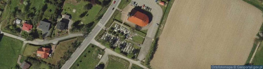 Zdjęcie satelitarne Church of Sacred Heart in Krasna (Cieszyn) 02