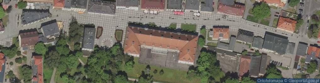 Zdjęcie satelitarne Cieplice Pałac Schaffgotschów1