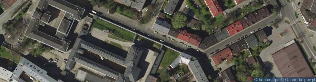 Zdjęcie satelitarne Cieszyn byly dom SCh