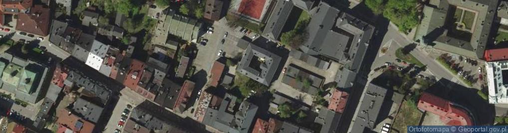 Zdjęcie satelitarne Cieszyn merian