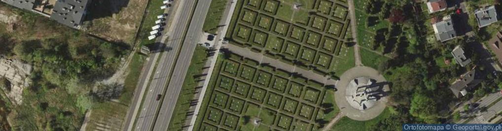 Zdjęcie satelitarne Cm of radz Wroc brama