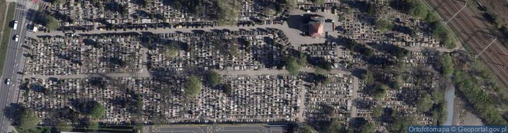 Zdjęcie satelitarne Cm św Wincentego Bdg kaplica