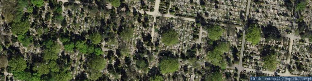 Zdjęcie satelitarne Cmentarz.osobowicki-kapliceLakatoszow.blizej