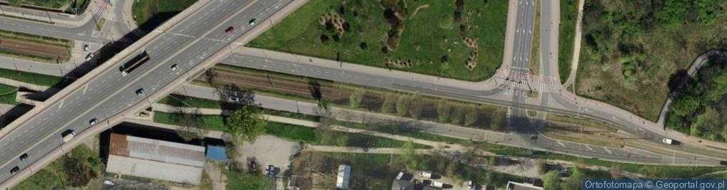 Zdjęcie satelitarne Cmentarz.Osobowicki-wejscie