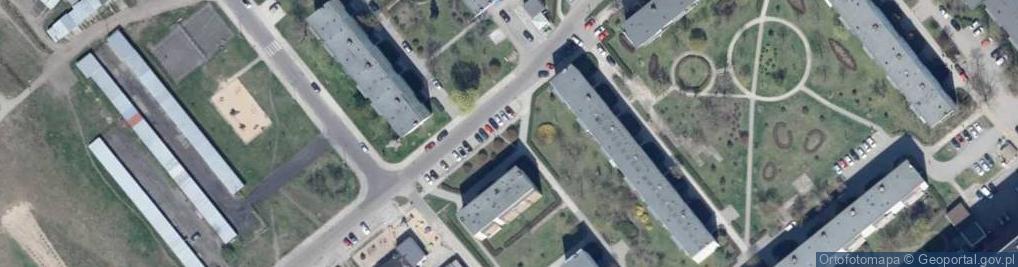 Zdjęcie satelitarne Collage Wloclawek