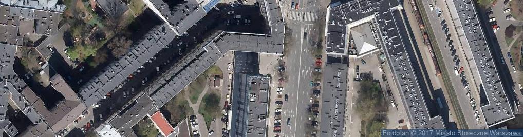 Zdjęcie satelitarne Constitution Square Warsaw 07