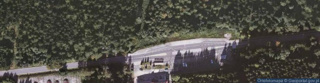 Zdjęcie satelitarne Czerniawa Zdrój - Nové Mesto p. Smrkem