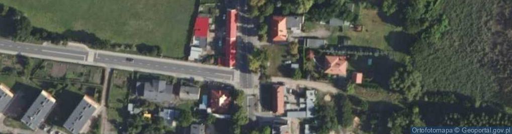 Zdjęcie satelitarne Czerniejewo, ul. Palacowa