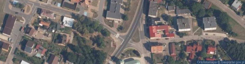 Zdjęcie satelitarne Czlopa church