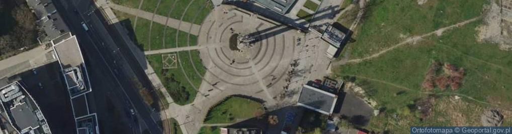 Zdjęcie satelitarne Danzig Werftarbeiterdenkmal01
