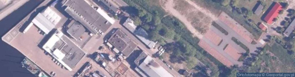 Zdjęcie satelitarne Darlowko most