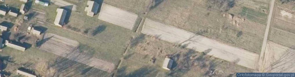 Zdjęcie satelitarne Dasze fragment wsi Podlasie Wikiekspedycja