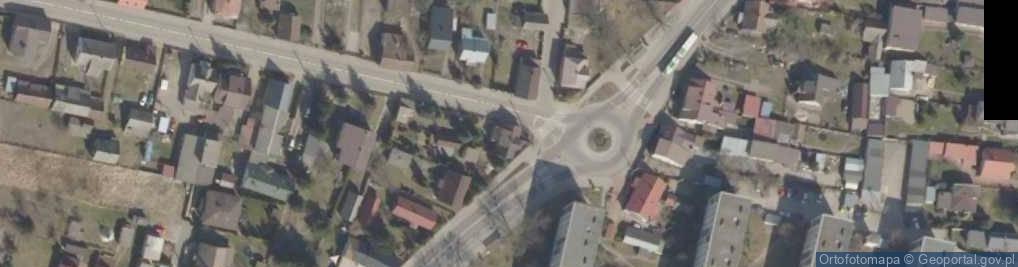 Zdjęcie satelitarne DK19 Wasilków
