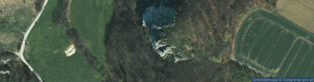 Zdjęcie satelitarne Dolina Będkowska a5