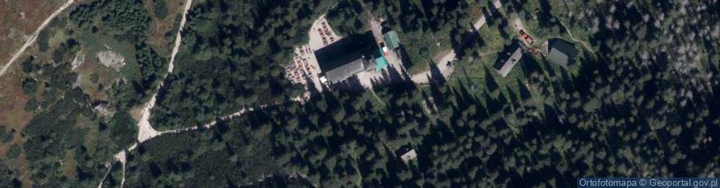 Zdjęcie satelitarne Dolina Gasienicowa, Posrednia i Skrajna Turnia
