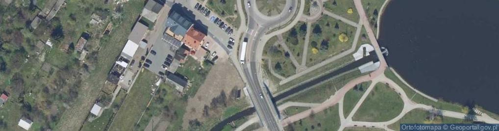 Zdjęcie satelitarne Droga krajowa nr 63 Zambrów