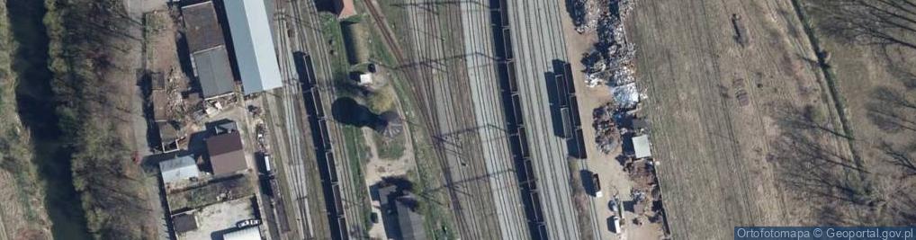 Zdjęcie satelitarne Dworzec Kłodzko Główne
