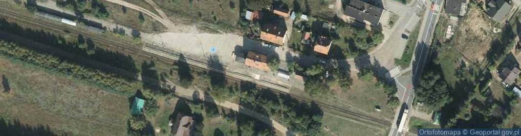 Zdjęcie satelitarne Dworzec w Tleniu 2008
