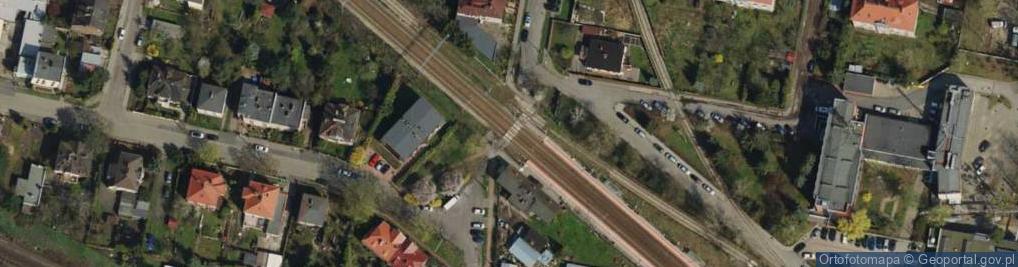 Zdjęcie satelitarne DworzecPoznanDebina1