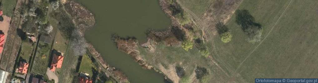 Zdjęcie satelitarne Dziekanowskie lake