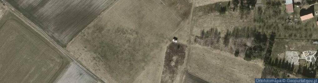 Zdjęcie satelitarne Dziuplina - dom zarzadcy