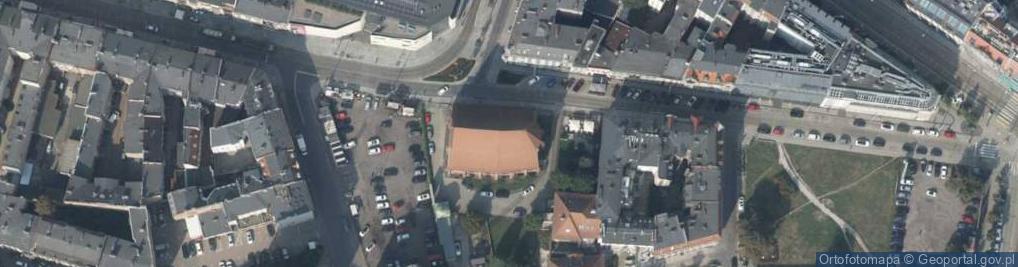 Zdjęcie satelitarne Dzwony kosciola sw. Marcina w Poznaniu (2)