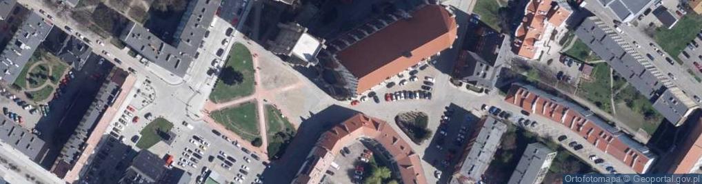 Zdjęcie satelitarne Eingang in Neisse Kathedrale