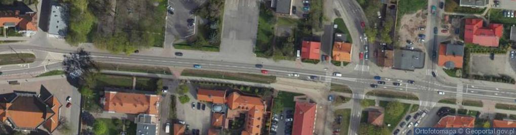 Zdjęcie satelitarne Elbląg, Generala Józefa Bema, hasičská stanice